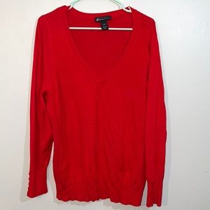 Lame Bryant V Neck Sweater